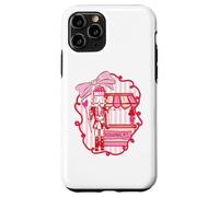 Carcasa para iPhone 11 Pro Ilustración de Cabina de Soldado de corazón Dulce con Cinta y Caramelo