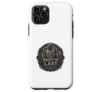 Carcasa para iPhone 11 Pro Ilustración de Concepto de Fuerza Mecanismo de Bloqueo Vintage