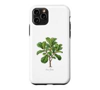 Carcasa para iPhone 11 Pro Ilustración de Planta de Higo de Hoja de violín