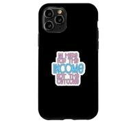 Carcasa para iPhone 11 Pro I'm Here for The Income Not The Outcome Job Worker Gear