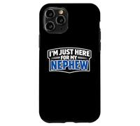 Carcasa para iPhone 11 Pro I'm Just Here For My Nephew Funny Recién Nacido Bebé Tío Tía