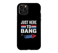 Carcasa para iPhone 11 Pro I'm Just Here to Bang 4th July Funny Petardo