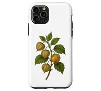 Carcasa para iPhone 11 Pro Impresión artística Vintage botánica Physalis Golden Berry