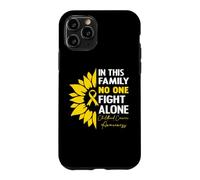 Carcasa para iPhone 11 Pro In This Family No One Fight Alone Childhood Cancer Awareness