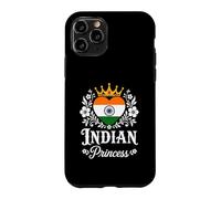 Carcasa para iPhone 11 Pro Indian Princess India Flag Proud Indian Girl