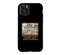 Carcasa para iPhone 11 Pro INMIGRACIÓN NATIVA Americana Ancestros