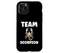 Carcasa para iPhone 11 Pro Insect Scorpion Animals arachnids Simple Team Scorpion