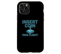 Carcasa para iPhone 11 Pro Insertar Coin Take Flight Videojuego Retro