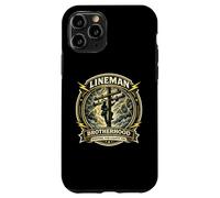 Carcasa para iPhone 11 Pro Insignia de Lineman Brotherhood Keeping The Lights On