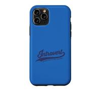 Carcasa para iPhone 11 Pro Introvertido. Tú no. Yo. Social con la Gente. Divertido