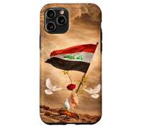 Carcasa para iPhone 11 Pro Irak Bagdad Irak Home IRQ Diseño de Mapa iraquí I Love Irak Flag
