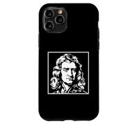 Carcasa para iPhone 11 Pro Isaac Newton Física Ciencia Retrato Vintage Gráfico