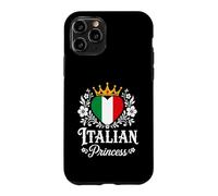Carcasa para iPhone 11 Pro Italian Princess Italy Flag Proud Italian Girl