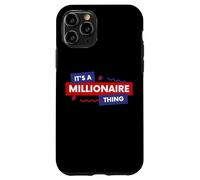 Carcasa para iPhone 11 Pro It's A Millionaire Thing Rich Person Entrepreneur Quote