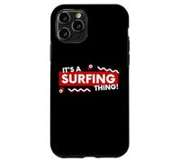Carcasa para iPhone 11 Pro It's a Surfing Thing Surf Board Retro Beach Ocean Surfers
