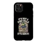 Carcasa para iPhone 11 Pro It's Not A Pimp Walk Its Gout Retro Frog Cane