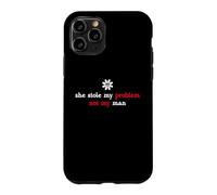 Carcasa para iPhone 11 Pro It's Not My Problem Anymore She Stole My Problem Not My Man