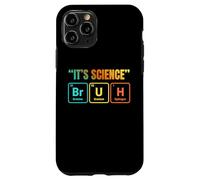 Carcasa para iPhone 11 Pro It's Science Bruh Periodic Table of Elements Funny Meme
