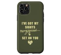 Carcasa para iPhone 11 Pro I've Got My Sights Set On You - Funny Sarcastic Gun Humor