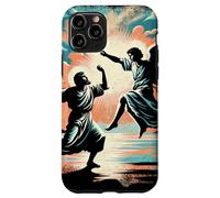 Carcasa para iPhone 11 Pro Jacob luchando con el ángel: una Escena bíblica inspiradora Que empodera