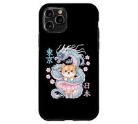 Carcasa para iPhone 11 Pro Japonés Dragon Kawaii Ballet Ballerina Lindo Anime Amante