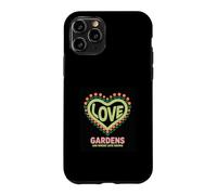 Carcasa para iPhone 11 Pro Jardines Corazón Diseño Floral - El Amor Crece