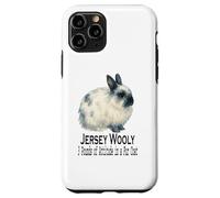 Carcasa para iPhone 11 Pro Jersey Wooly Rabbit 3 Libras de Actitud en un Abrigo de Piel