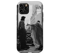 Carcasa para iPhone 11 Pro Jesucristo Arrestado Poncio Pilato Pintura Bíblica Negro