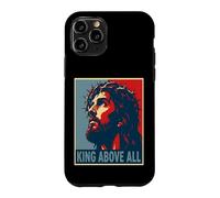 Carcasa para iPhone 11 Pro Jesucristo Rey sobre Toda Fe Cristiana