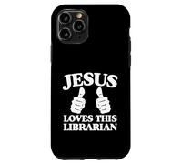 Carcasa para iPhone 11 Pro Jesús ama a Este Grupo de adoración de la Iglesia Cristiana bibliotecaria