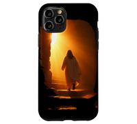 Carcasa para iPhone 11 Pro Jesus Christ Glorious Resurrection Christian Faith (Black)