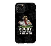 Carcasa para iPhone 11 Pro Jesús Jugando al Rugby Rugby - The Game Played In Heaven
