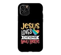 Carcasa para iPhone 11 Pro Jesus Loves Everyone You Hate