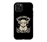 Carcasa para iPhone 11 Pro Jesus Loves Me Even When I'm Moody