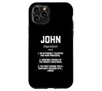 Carcasa para iPhone 11 Pro John Definition Funny Talented Great Cosplay For Johnny