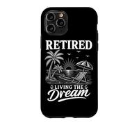 Carcasa para iPhone 11 Pro Jubilado Vivir El sueño Beach Vacaciones Jubilación
