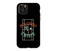 Carcasa para iPhone 11 Pro Juego de Palabras de Tenis Crisis en la cancha