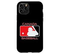 Carcasa para iPhone 11 Pro Jugador de béisbol Canadiense Bandera Canadiense Arce Tierra Herencia Lata