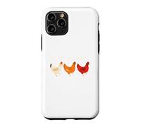 Carcasa para iPhone 11 Pro Juguetes de Pollo para Coop Juguete de Pollo de Goma Traeger Pollo Rub