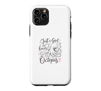 Carcasa para iPhone 11 Pro Just a Girl Who Loves an Octopus Cute Octopus
