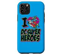 Carcasa para iPhone 11 Pro Justice League I Heart Super Heroes