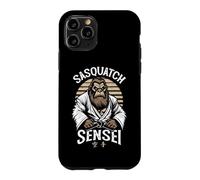 Carcasa para iPhone 11 Pro Karate Warrior Legend Sasquatch Sensei Bigfoot Artes Marciales