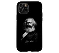 Carcasa para iPhone 11 Pro Karl Marx Retrato Socialismo Teoría Política Icono