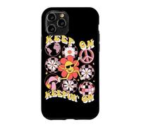 Carcasa para iPhone 11 Pro Keep On Keepin' On Retro Daisy Graphic