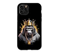Carcasa para iPhone 11 Pro King Gang Gorilla Primate Hip Hop Graphic Apparel