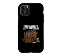 Carcasa para iPhone 11 Pro Knitting Crochet Yarn Hoarder Level Maximum