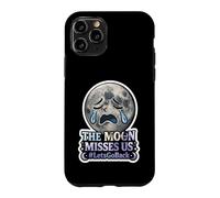 Carcasa para iPhone 11 Pro La Luna Nos extraña #LetsGoBack Llorando Luna Triste