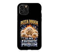 Carcasa para iPhone 11 Pro La Masa de Pizza es mi Problema Favorito Foodie Baker