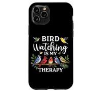 Carcasa para iPhone 11 Pro La observación de Aves es mi Terapia Amante de Las Aves Ornitólogo de observación de Aves