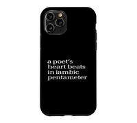 Carcasa para iPhone 11 Pro La poesía Habla Desde el corazón para los Amantes de los Versos y el Estilo